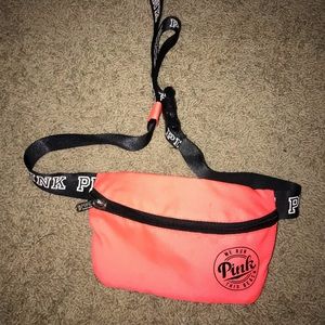 VS Pink Fanny pack in Neon orange